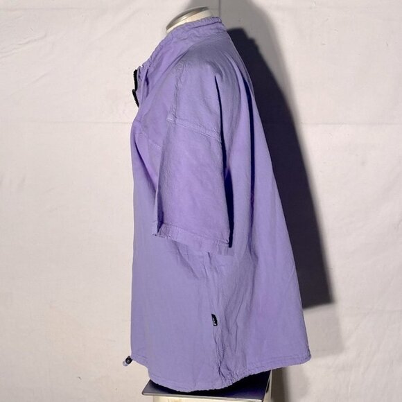 Vintage Honey-Komb EzzeWear Purple 1/4 Zip Top S - Picture 13 of 15